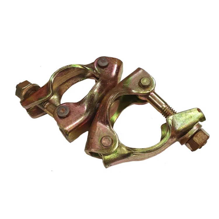 Pressed steel swivel coupler